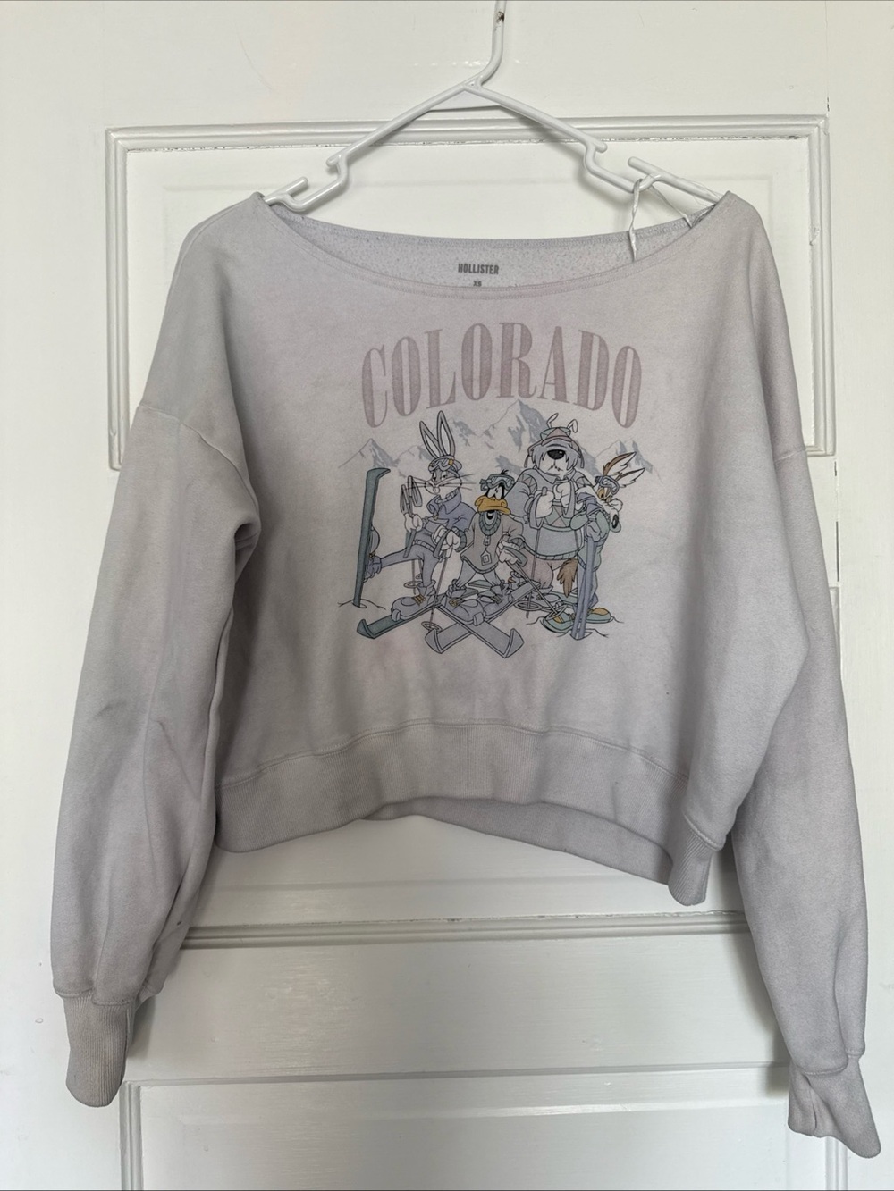 XS comfortcore vintage style crop sweatshirt
